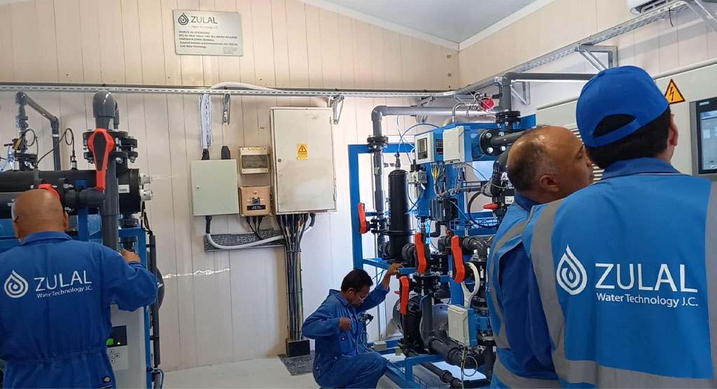 Akakus Oil Operations awarded Zulal Water Technology with an EPC contract for Sea Water Reverse Osmosis Plant at Zawia Terminal